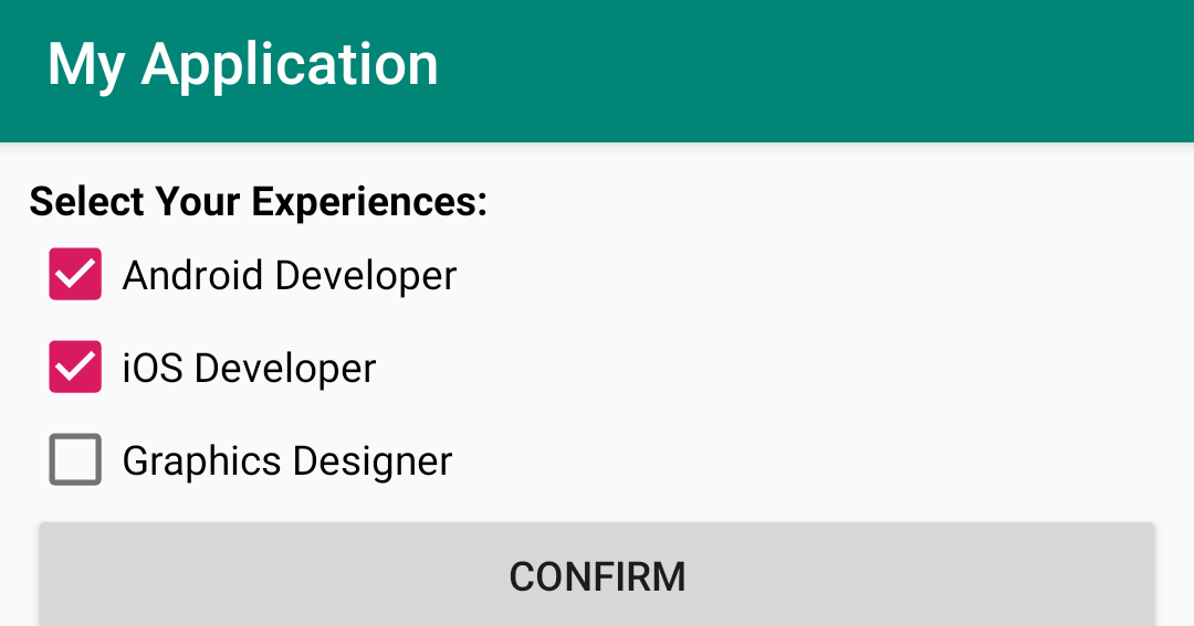 CheckBox | Android Studio | Java
