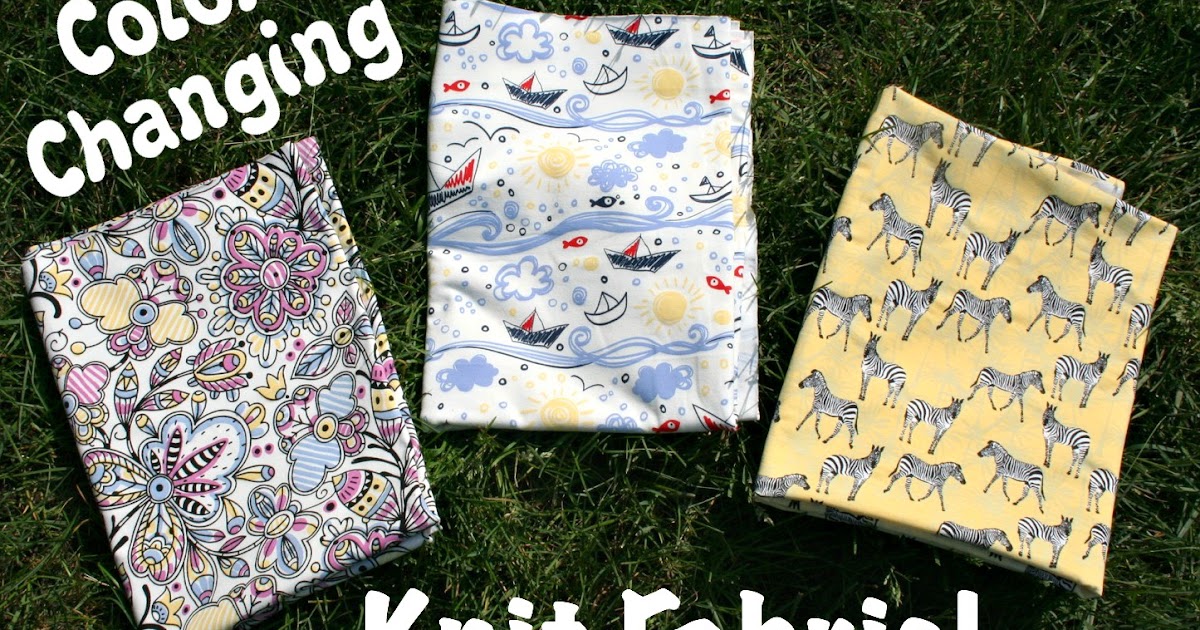 Sew Can Do The Coolest Fabric For Summer Solar Changing Knit!