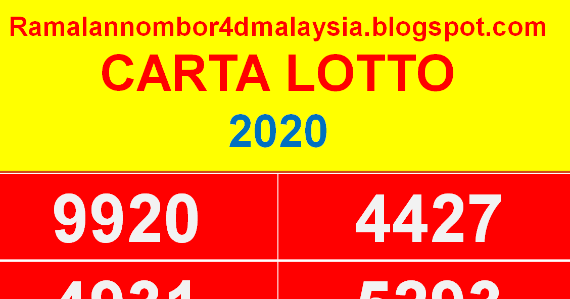 Carta Lotto Carta Magnum Carta Toto Carta 4d 2020 Carta Ramalan 4d 5d 6d Pinjaman Peribadi Carta Lotto Carta Magnum Carta Toto Carta 4d 2020 Carta Ramalan 4d 5d 6d Pinjaman Peribadi