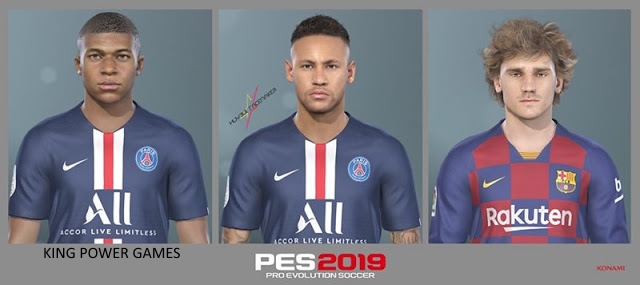 FACE PACK FOR PES 2019 