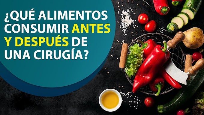 CIRUGÍA BUCAL: ¿Qué alimentos consumir Antes y Después de una Cirugía? - Nutrióloga Ana Gómez