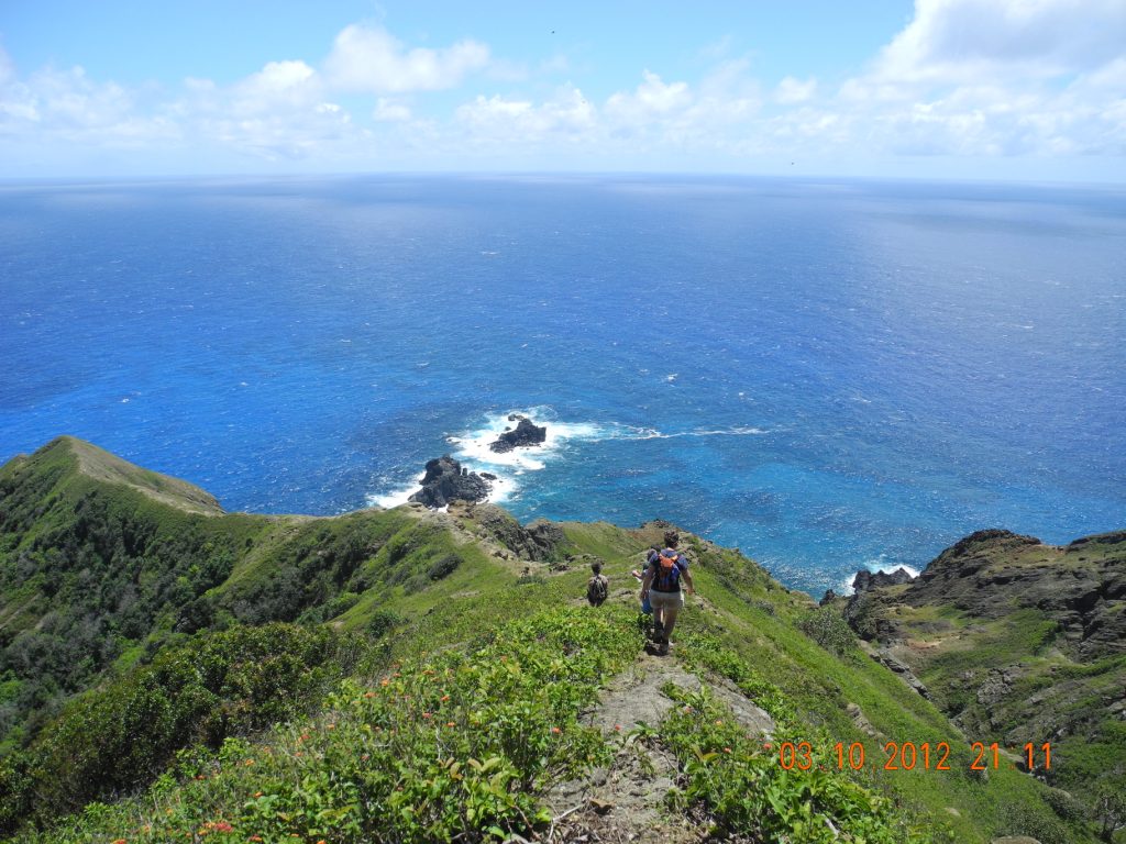 On The Rock. Teaching and Living on Pitcairn Island Long Ridge on