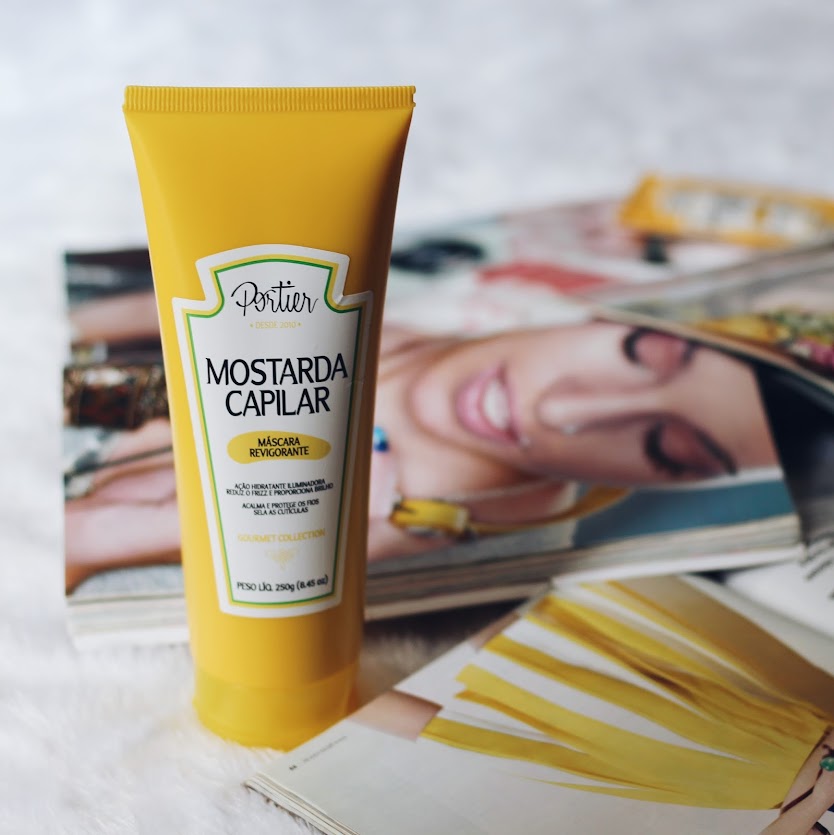 TESTEI A MOSTARDA CAPILAR DA PORTIER GOURMET COLLECTION - KAMILA RIOS BLOG