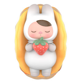 Pop Mart Strawberry Pancake Pucky Rabbit Cafe Series Figure