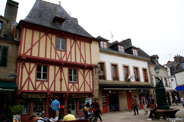 Il centro storico di Concarneau