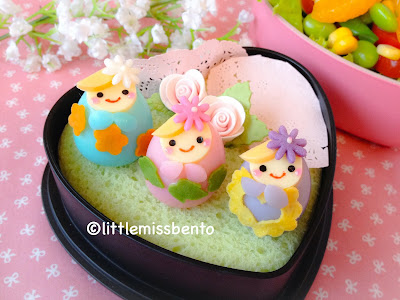 Little Miss Bento　 シャリーのかわいいキャラベン: Matryoshka Bento　マトリョーシカ人形のキャラベン