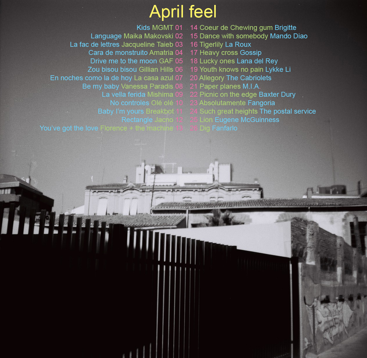 Dear Suzie Marlango: 272. APRIL FEEL