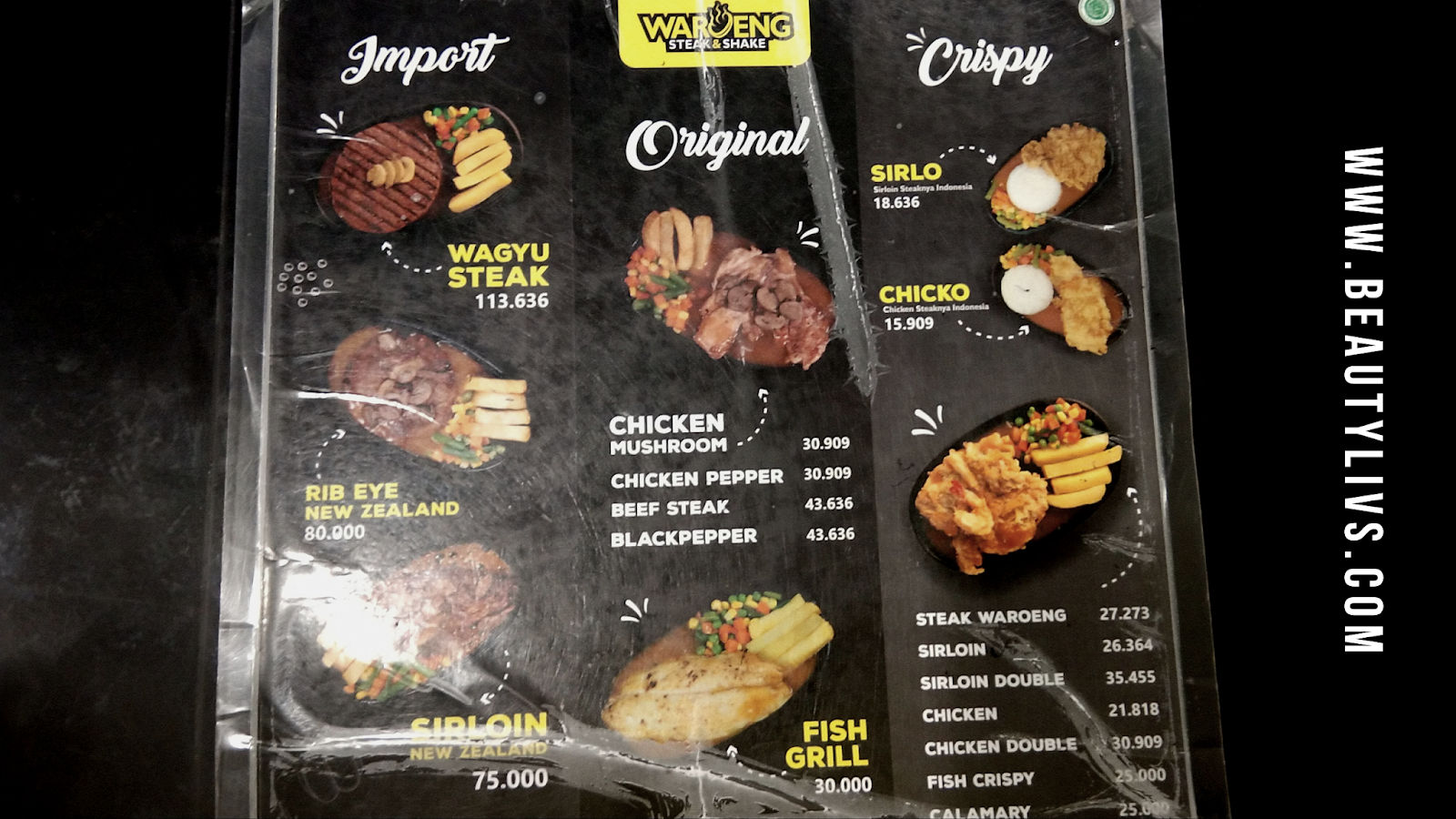 WAROENG STEAK AND MILKSHAKE BALIKPAPAN (STEAK MURAH BALIKPAPAN