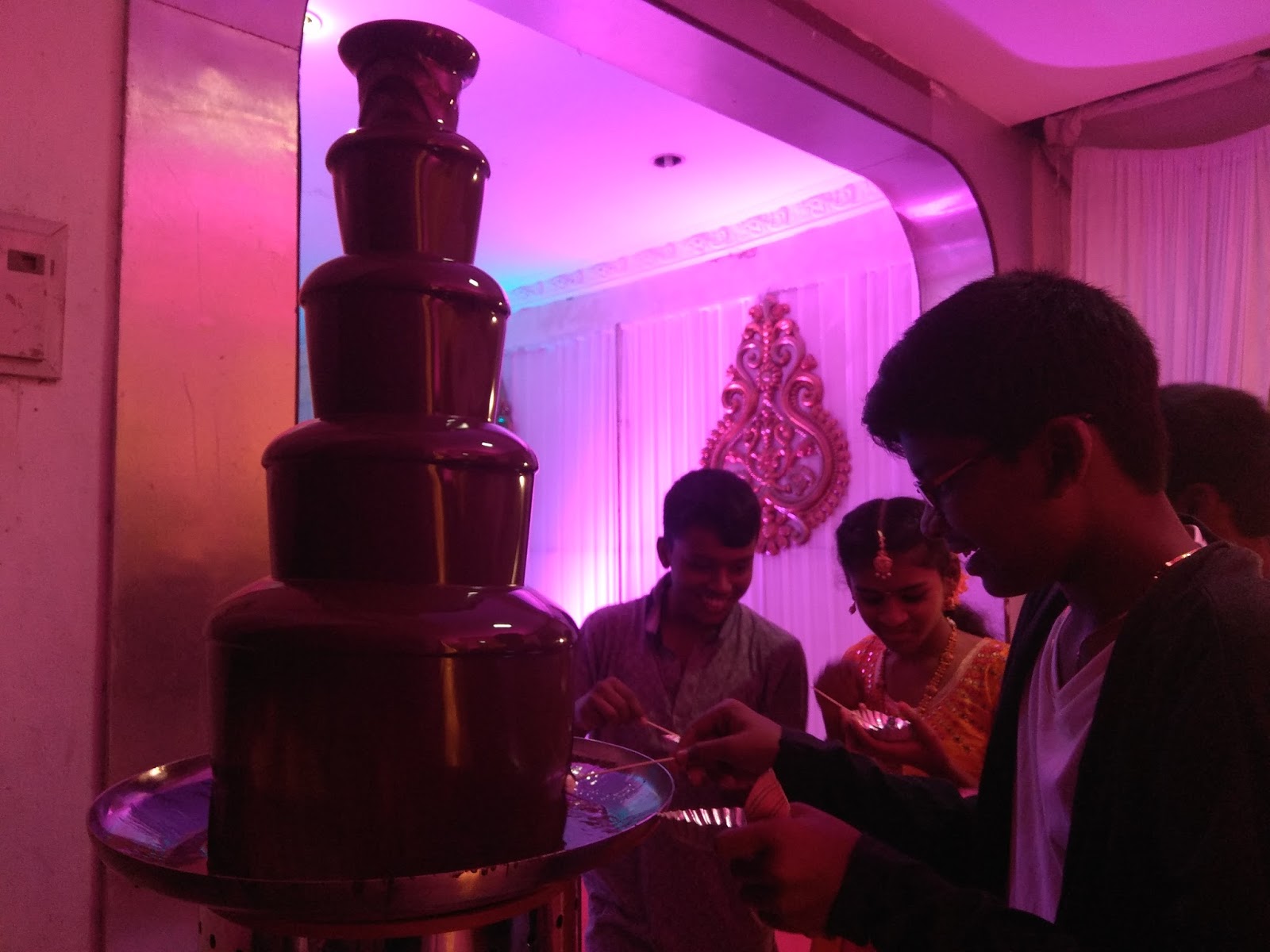 Chocolate fountain rental Bangalore