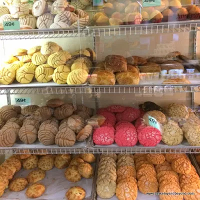 cookie case at Mi Tierra Foods in Berkeley, California