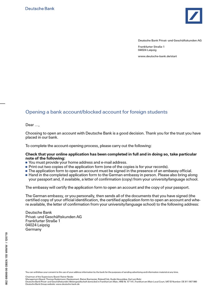 Deutsche Bank Cover Letter Medical Resume