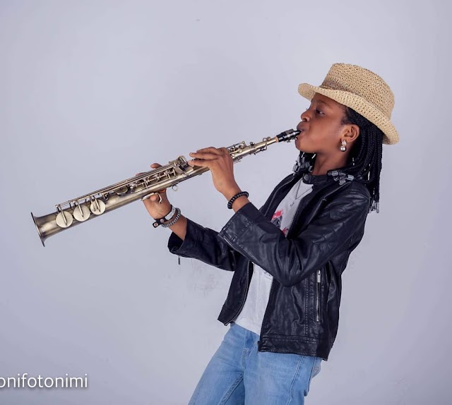 Biography Of Young Talented Saxophonist, Temilayo Abodunrin