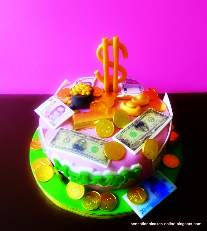 The Sensational Cakes Money , Money Money Cake Singapore , Currency