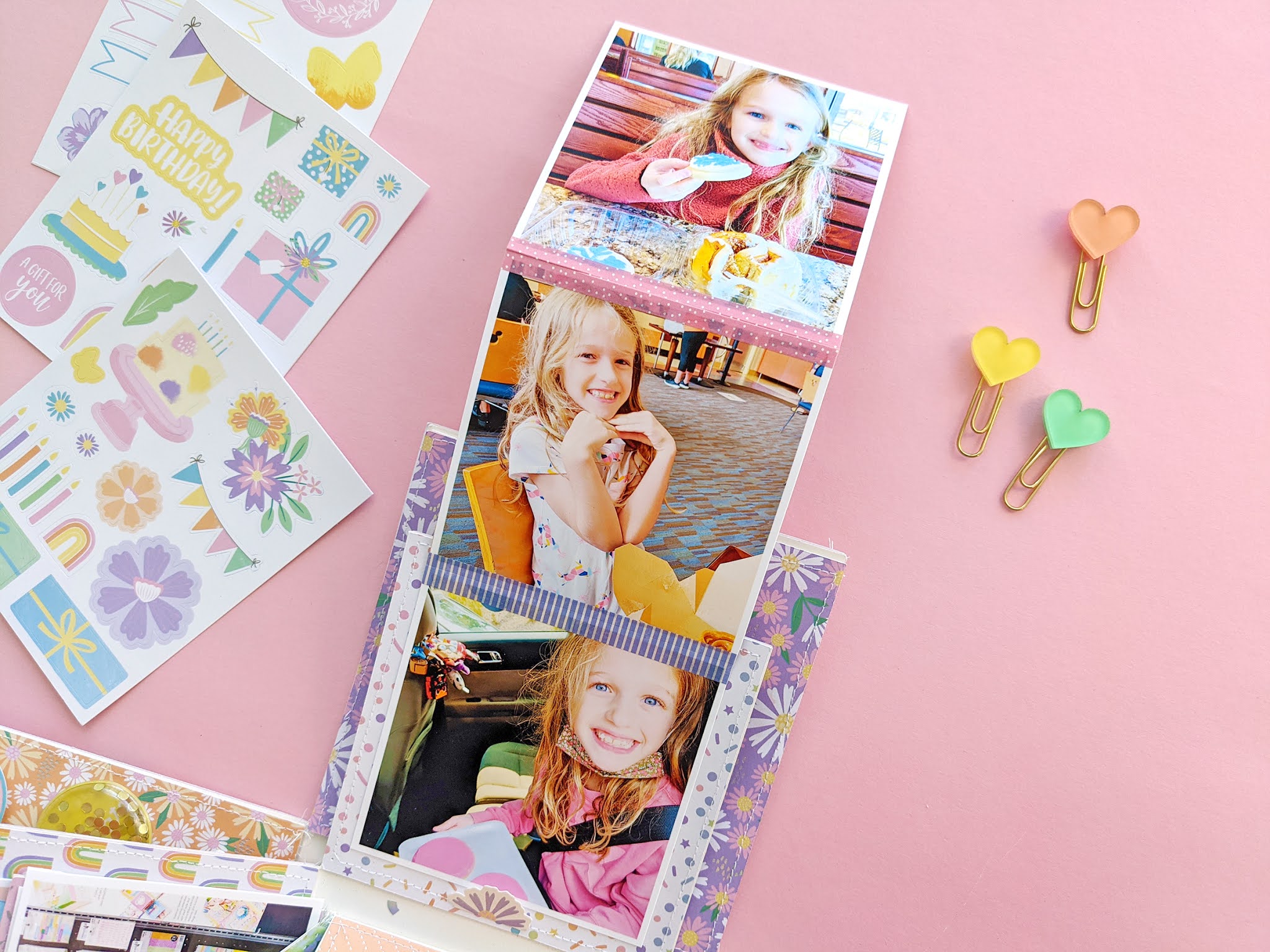 Birthday Memory Explosion Box Zoom Class with Michaels Paige Taylor Evans