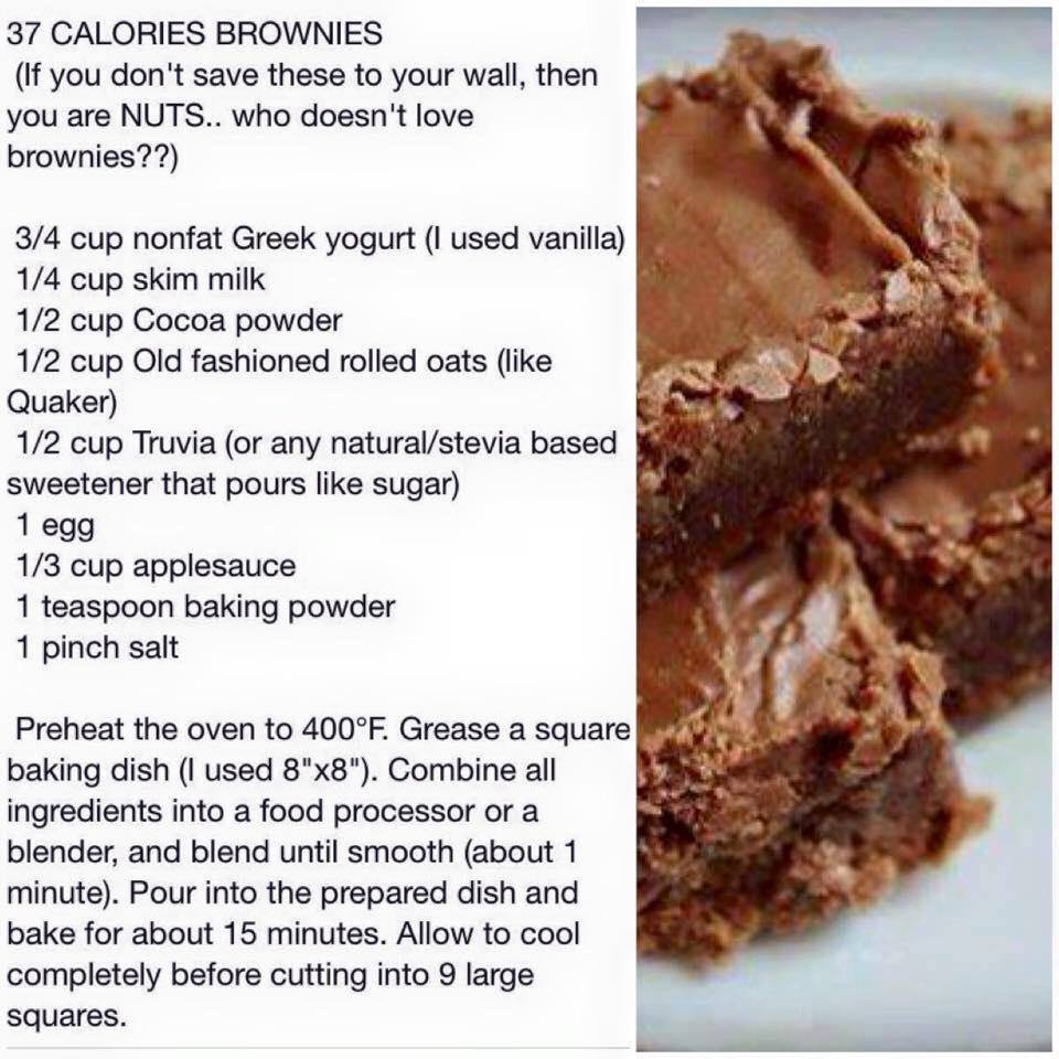 Mimi's Favorite Recipe's 37 Calories Brownies