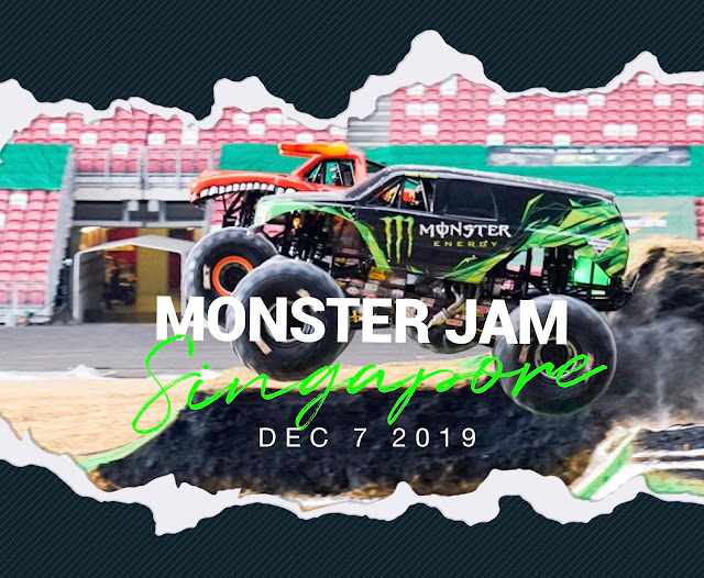 Monster Jam 2019 Singapore Review : Flying high!