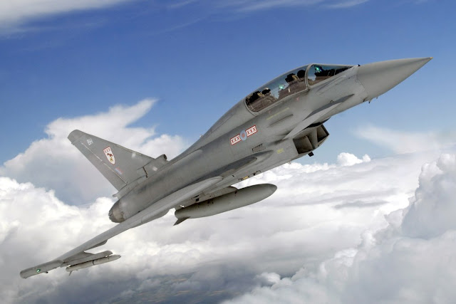 RAF scrap dismantle twin seater Eurofighter