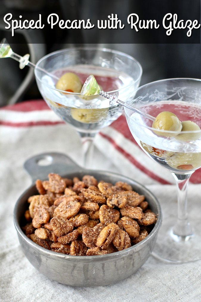 Spiced Pecans with a Rum Glaze Karen's Kitchen Stories