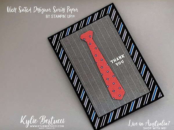 Pretty Cards and Paper International Blog Hop February 2021 | Well Suited Designer Series Paper