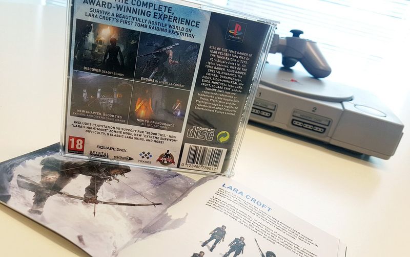 Το Rise of the Tomb Raider σε PS1 case (που όμως δεν μπορείς να αγοράσεις) 2