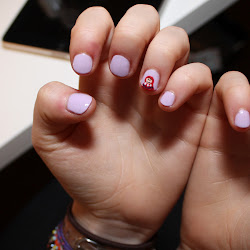 sweet sixteen nail nails manicure hearts tiny french pink