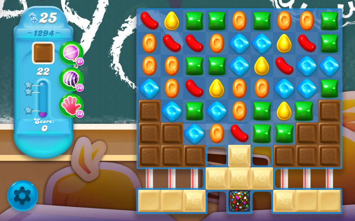 Candy Crush Soda Saga level 1294 Candy Crush Soda Saga level 1294