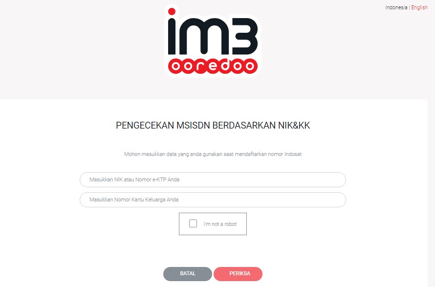 cara cek nomor indosat dengan kk - kanalmu