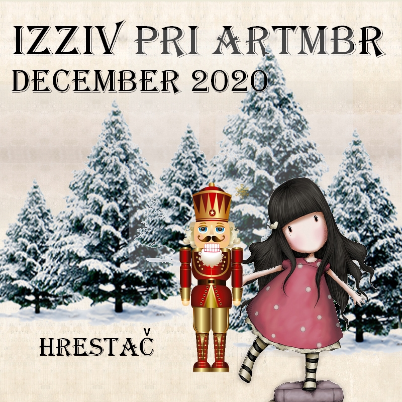 Praznični izziv pri ArtMBR 2020 – Hrestač – Božična zgodba