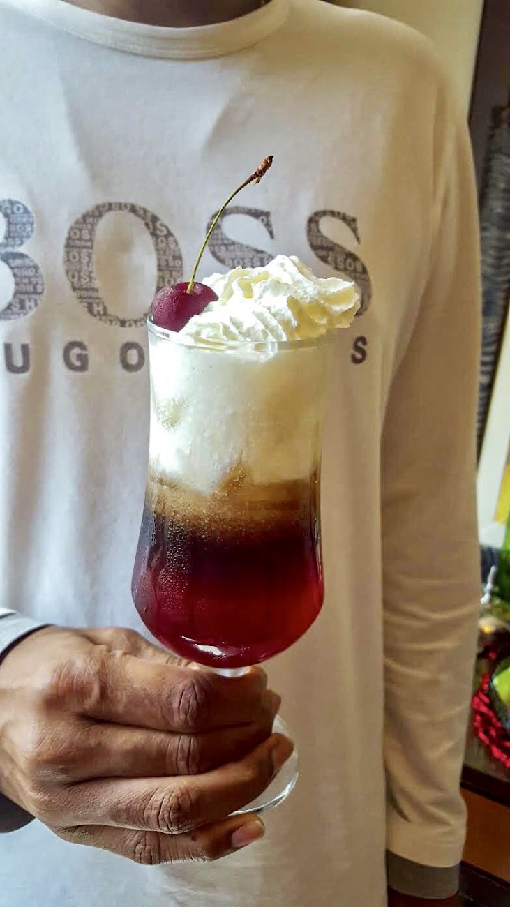 My Tryst With Food And Travel Strawberry Italian Cream Soda Mocktail