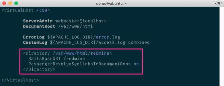 Apache設定000-default.conf