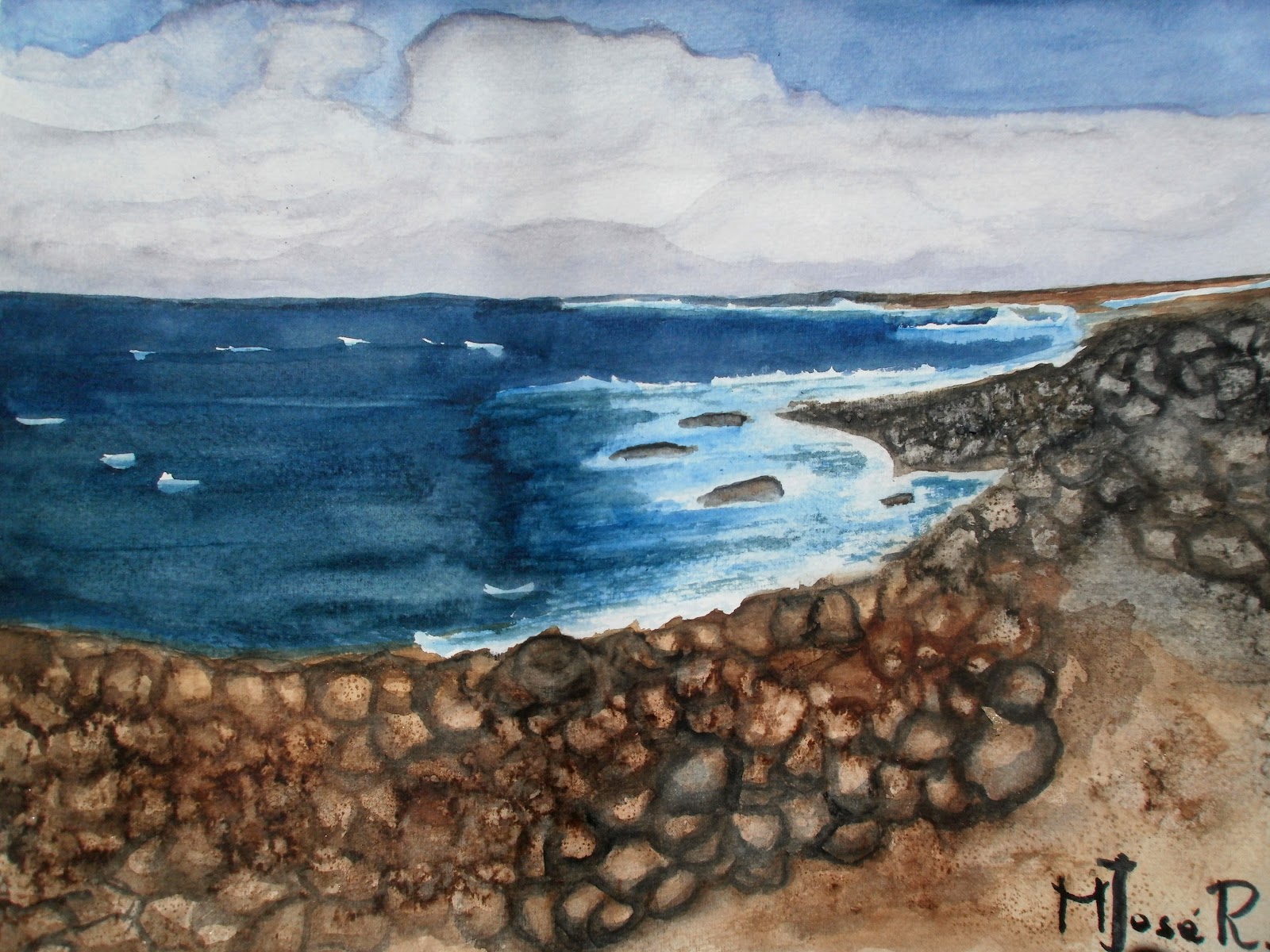 Acuarelas : Mª José Roca