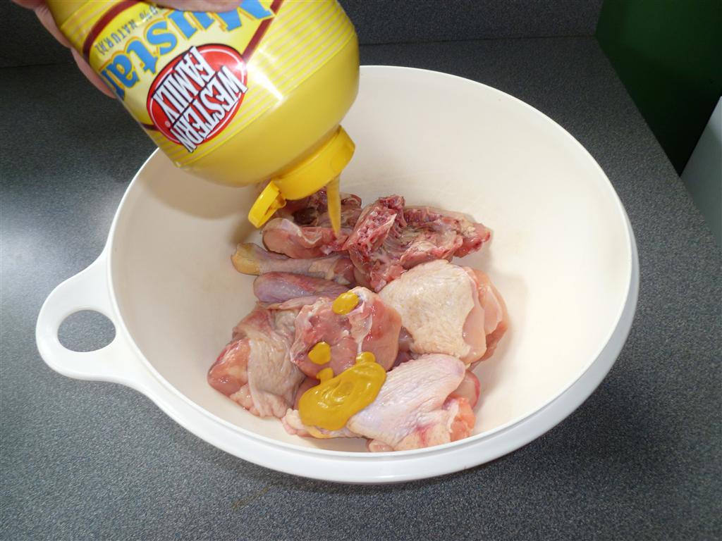 Guam Firehouse Cook Mustard Fried Chicken...Guam Style