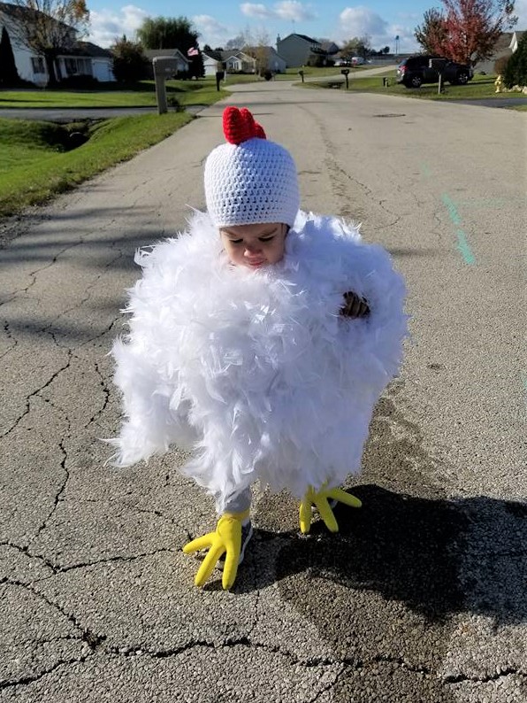 Cutest Toddler Ever - Chicken Halloween Costume