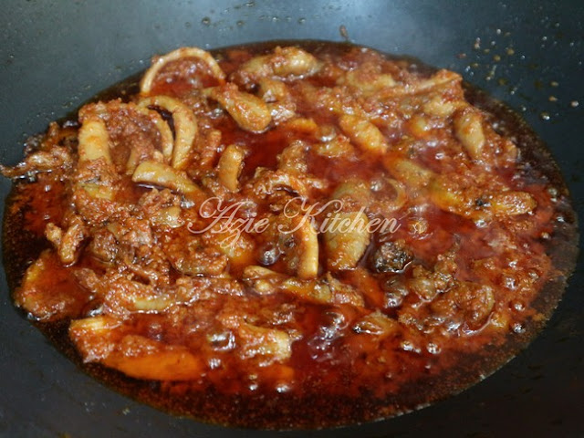 Sambal Sotong Kembang