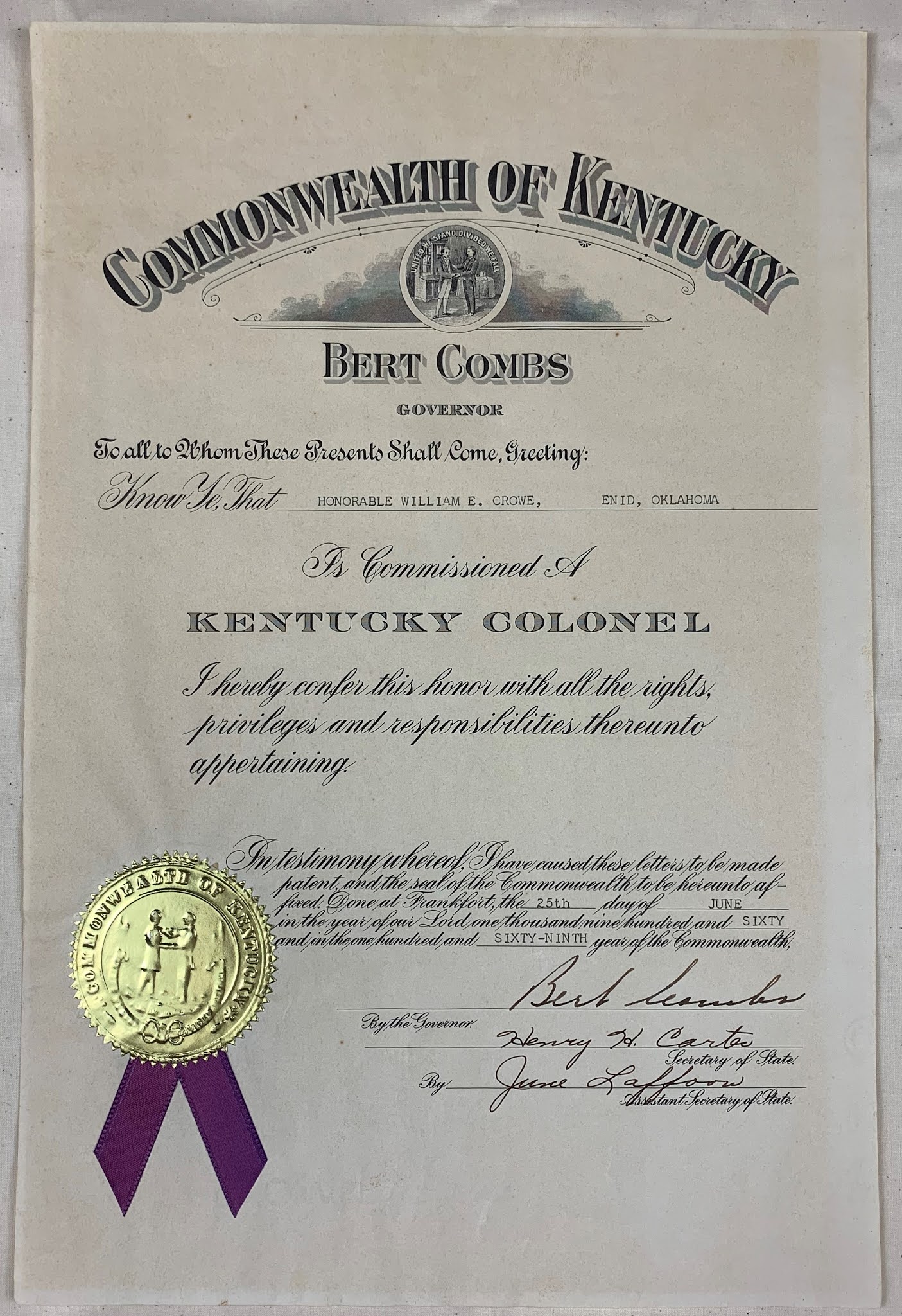 Masonic award picture