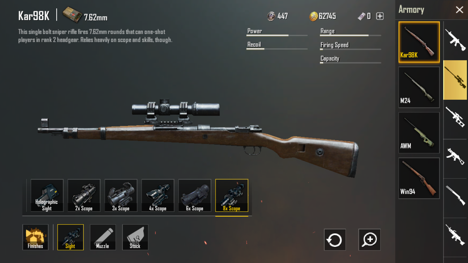 Wallpaper Senjata Kar98