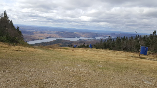 Au sommet du mont Tremblant