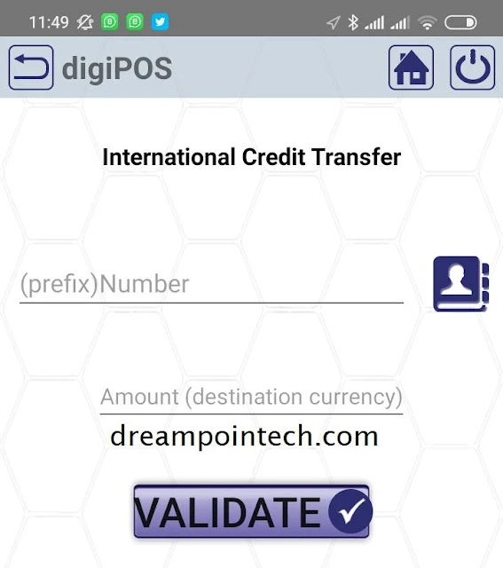 International Credit Transfer