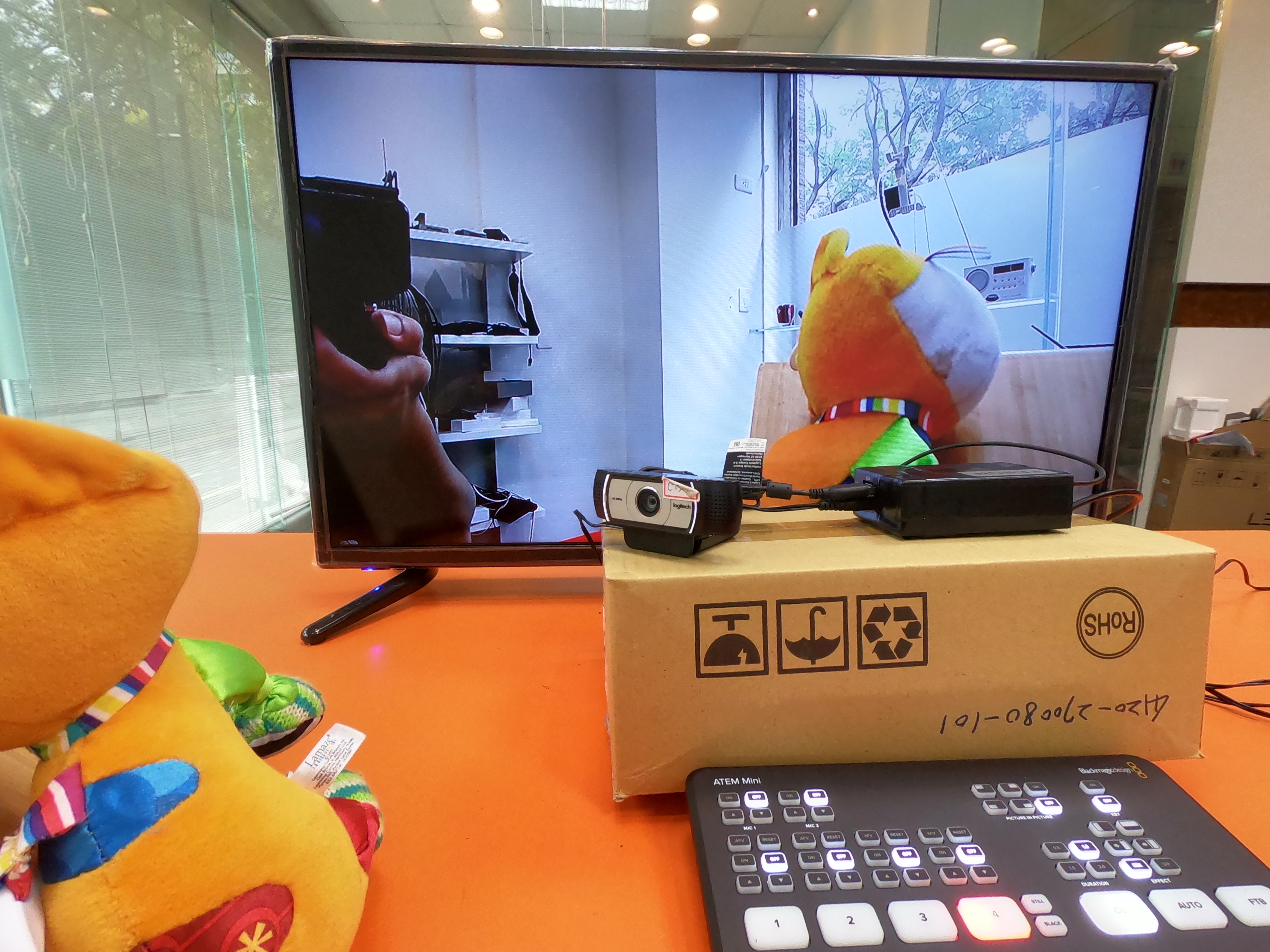 FEBON HOW to Turn USB webcam to HDMI (TV out)