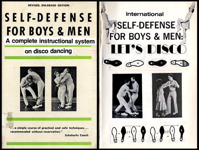Altered book -- martial arts and disco