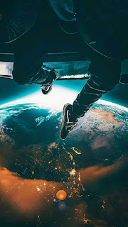 Earth photo click in the space
