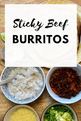 Monday Munchies: Sticky Beef Burritos
