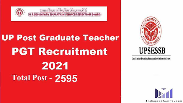 UPSESSB UP PGT Recruitment 2021
