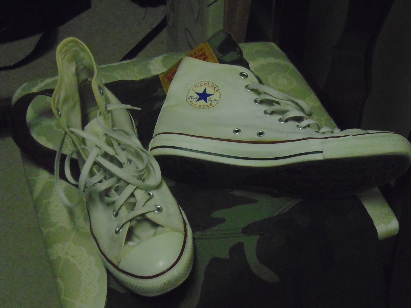 Asicswrestone WHITE PRO KEDS OR WHITE CONVERSE