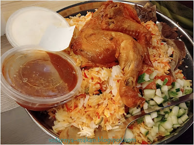 nasi arab damsyik - thaslasa set (ayam dan kambing)