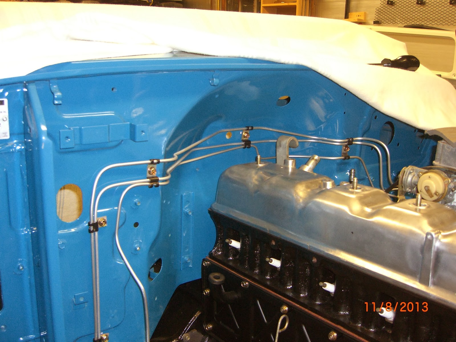 FJ40 Nut: Brake and Clutch lines plus the Booster