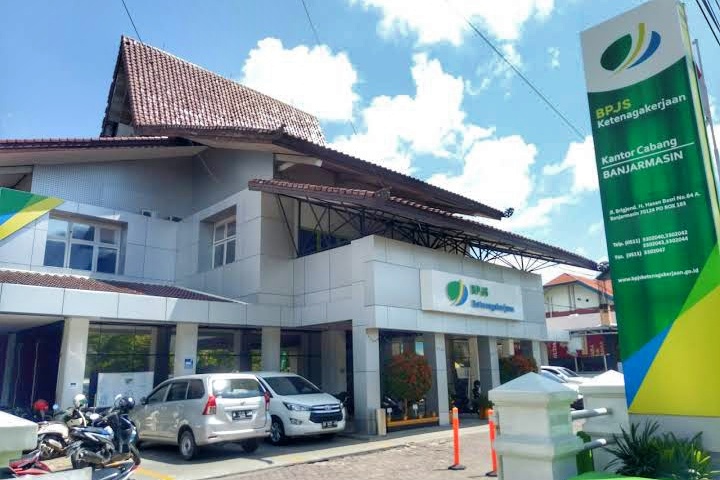 Kantor Cabang BPJS Ketenagakerjaan di Kota Banjarmasin, Kalimantan Selatan