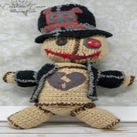 PATRON GRATIS MUÑECO VUDU AMIGURUMI 31083