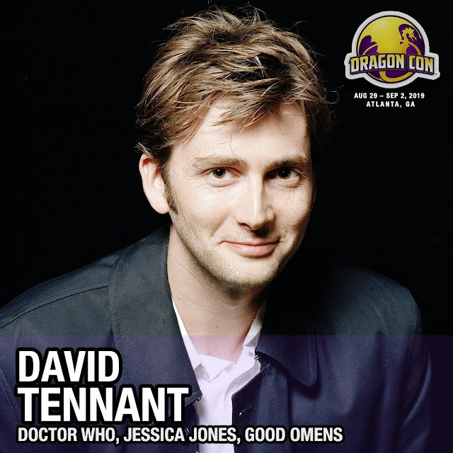 David Tennant - Dragon Con fan convention - Friday 30th and Saturday 31st August 2019